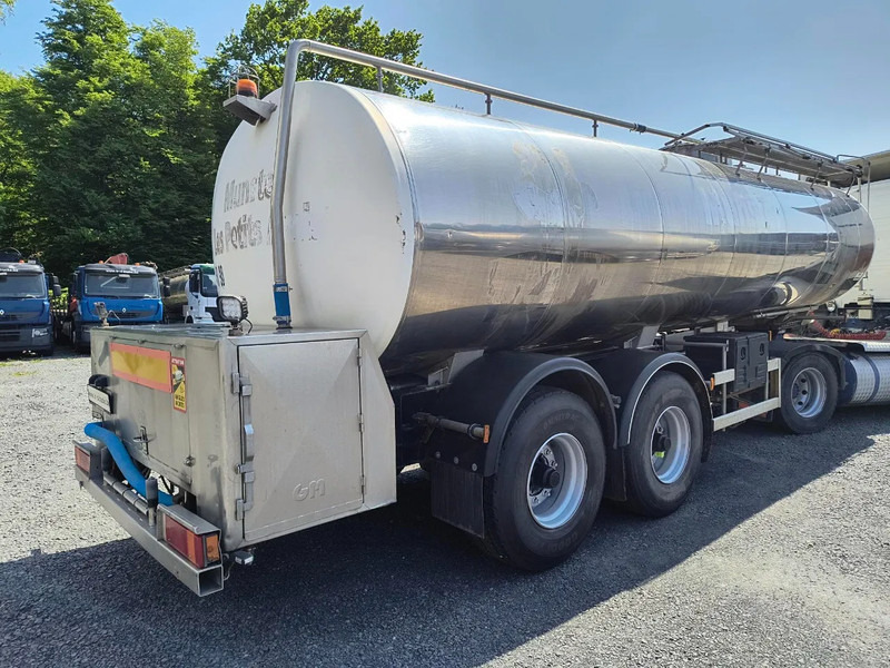 Magyar 25000L INSULATED INOX TANK - PUMP - Tanker dorse: fotoğraf 4 Magyar 25000L INSULATED INOX TANK - PUMP - Tanker dorse: fotoğraf 4