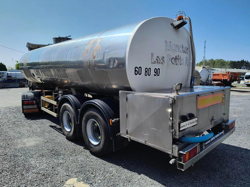 Magyar 25000L INSULATED INOX TANK - PUMP - Tanker dorse: fotoğraf 2 Magyar 25000L INSULATED INOX TANK - PUMP - Tanker dorse: fotoğraf 2