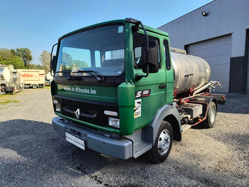 Renault Midliner S135 - ONLY 54 400KM - SMALL TANK 3680L INSULATED INOX - Tanker kamyon: fotoğraf 1 Renault Midliner S135 - ONLY 54 400KM - SMALL TANK 3680L INSULATED INOX - Tanker kamyon: fotoğraf 1