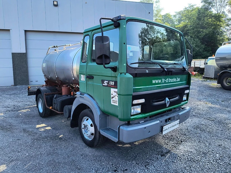 Renault Midliner S135 - ONLY 54 400KM - SMALL TANK 3680L INSULATED INOX - Tanker kamyon: fotoğraf 3 Renault Midliner S135 - ONLY 54 400KM - SMALL TANK 3680L INSULATED INOX - Tanker kamyon: fotoğraf 3