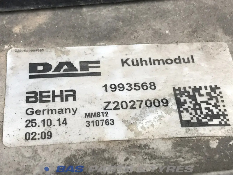 DAF XF106 Koelerpakket DAF MX13 375 H1 1909450 - Radyatör - Kamyon: fotoğraf 4 DAF XF106 Koelerpakket DAF MX13 375 H1 1909450 - Radyatör - Kamyon: fotoğraf 4