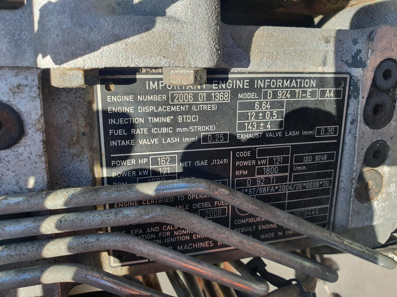 LIEBHERR D924 TI E A4 - Motor - İş makinaları: fotoğraf 5 LIEBHERR D924 TI E A4 - Motor - İş makinaları: fotoğraf 5