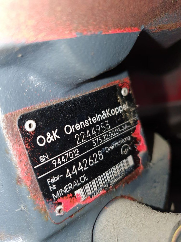 MOTOR DE TRASLACION PARA O&K RH16 - Hidrolik motor - Ekskavatör: fotoğraf 3 MOTOR DE TRASLACION PARA O&K RH16 - Hidrolik motor - Ekskavatör: fotoğraf 3