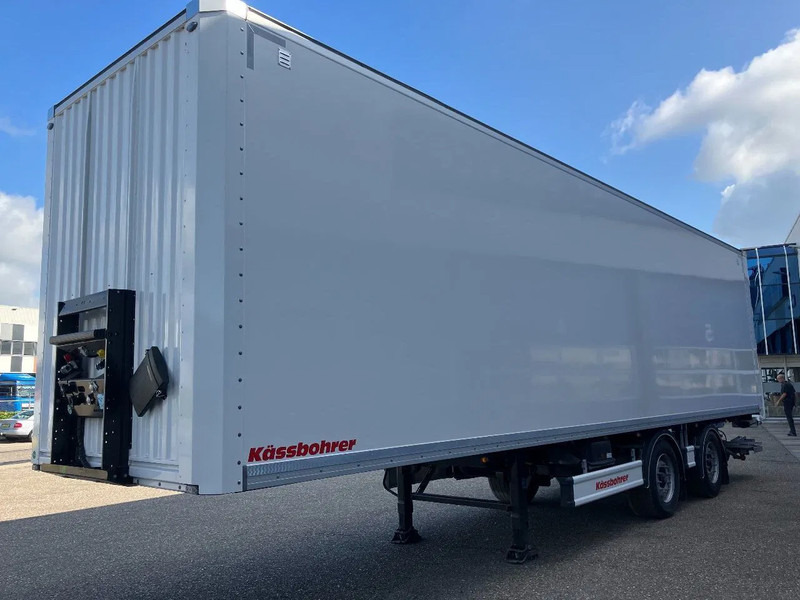 Kässbohrer SBT CS / 20-12 / 18 2-as City Box trailer met DHollandia onderschuifklep, geïsoleerd dak en Tridec besturing - Kapalı karoser dorse: fotoğraf 5 Kässbohrer SBT CS / 20-12 / 18 2-as City Box trailer met DHollandia onderschuifklep, geïsoleerd dak en Tridec besturing - Kapalı karoser dorse: fotoğraf 5