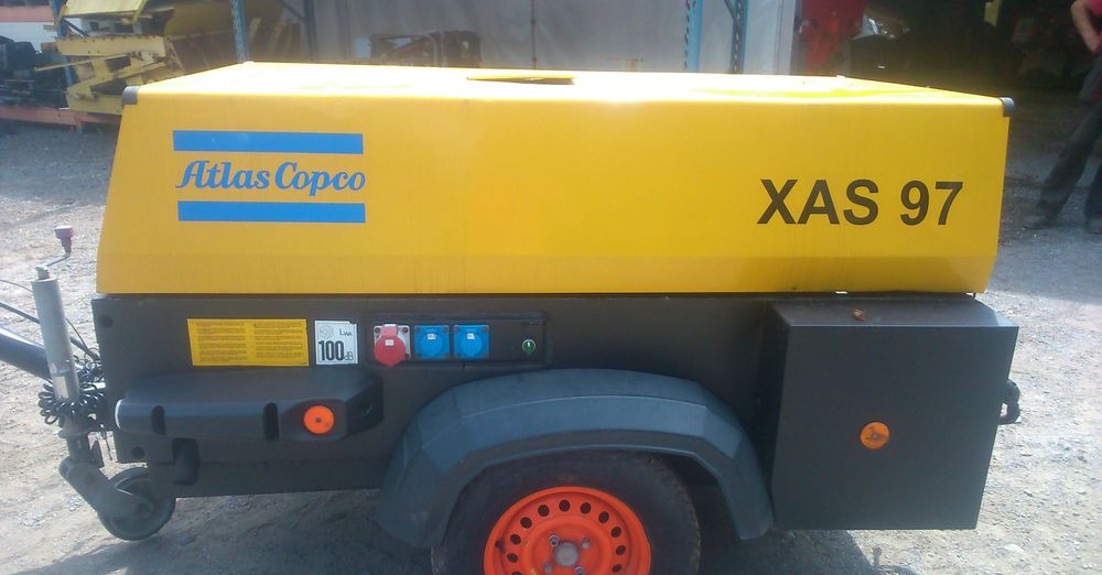 Kompresor Atlas Copco Atlas copco XAS 97 2015 Kompresor sprężarka śrubowa+ agregat prądotwórczy 12KVA - Hava kompresörü: fotoğraf 1 Kompresor Atlas Copco Atlas copco XAS 97 2015 Kompresor sprężarka śrubowa+ agregat prądotwórczy 12KVA - Hava kompresörü: fotoğraf 1