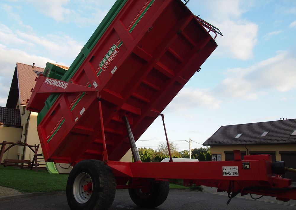 Przyczepa Cargo CP100M 2000 Przyczepa rolnicze wywrotka CARGO - Damperli traktör römorku: fotoğraf 4 Przyczepa Cargo CP100M 2000 Przyczepa rolnicze wywrotka CARGO - Damperli traktör römorku: fotoğraf 4