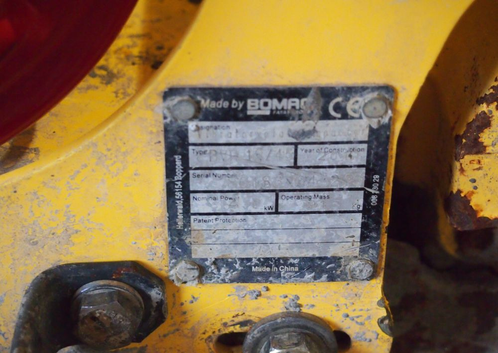 Ubijarka Bomag BVP 18/45 2019 Zagęszczarka Bomag 91 - Titreşimli kompaktör: fotoğraf 4 Ubijarka Bomag BVP 18/45 2019 Zagęszczarka Bomag 91 - Titreşimli kompaktör: fotoğraf 4