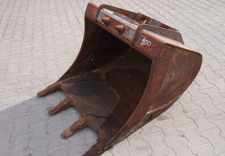 Wyposażenie Mecalac Mecalac 10, 11, 12 Łyżka kopiąca Mecalac 90cm - Ekskavatör kovası: fotoğraf 1 Wyposażenie Mecalac Mecalac 10, 11, 12 Łyżka kopiąca Mecalac 90cm - Ekskavatör kovası: fotoğraf 1