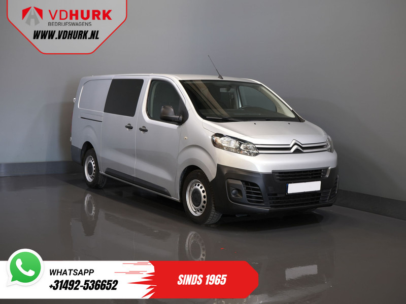 Citroën Jumpy 2.0 HDI 125 pk BPM VRIJ! DC Dubbel Cabine Climate/ Carplay/ Cruise/ Navi/ Trekhaak/ PDC - Küçük panelvan, Çift kabin kamyonet: fotoğraf 1 Citroën Jumpy 2.0 HDI 125 pk BPM VRIJ! DC Dubbel Cabine Climate/ Carplay/ Cruise/ Navi/ Trekhaak/ PDC - Küçük panelvan, Çift kabin kamyonet: fotoğraf 1