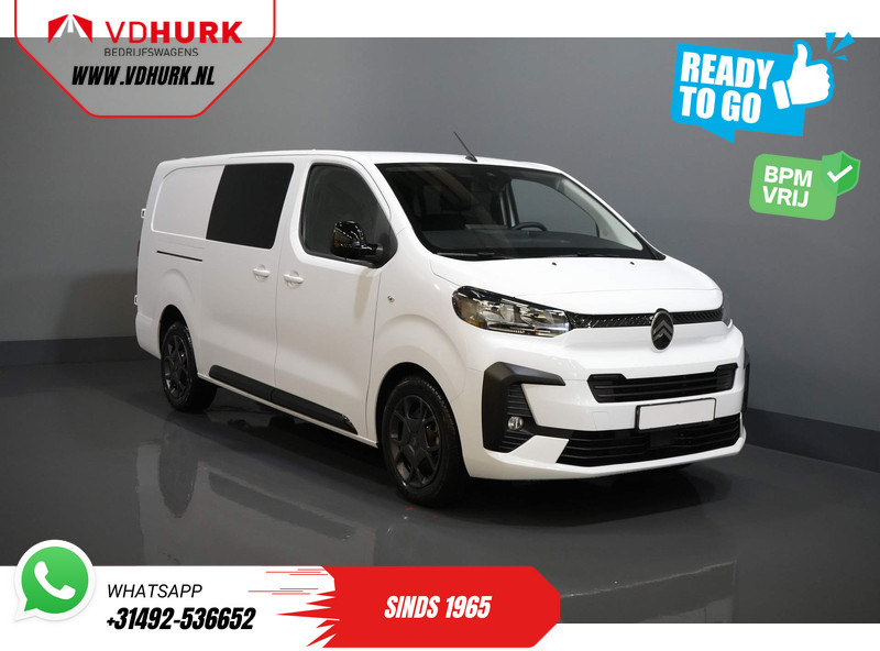 Citroën Jumpy 2.0 HDI 180 pk Aut. DC Dubbel Cabine BPM VRIJ! 2x Schuifdeur/ Virtual Cockpit/ Navi/ Carplay/ Camera/ PDC/ Cruise/ Trekhaak/ Air - Panelvan, Çift kabin kamyonet: fotoğraf 1 Citroën Jumpy 2.0 HDI 180 pk Aut. DC Dubbel Cabine BPM VRIJ! 2x Schuifdeur/ Virtual Cockpit/ Navi/ Carplay/ Camera/ PDC/ Cruise/ Trekhaak/ Air - Panelvan, Çift kabin kamyonet: fotoğraf 1