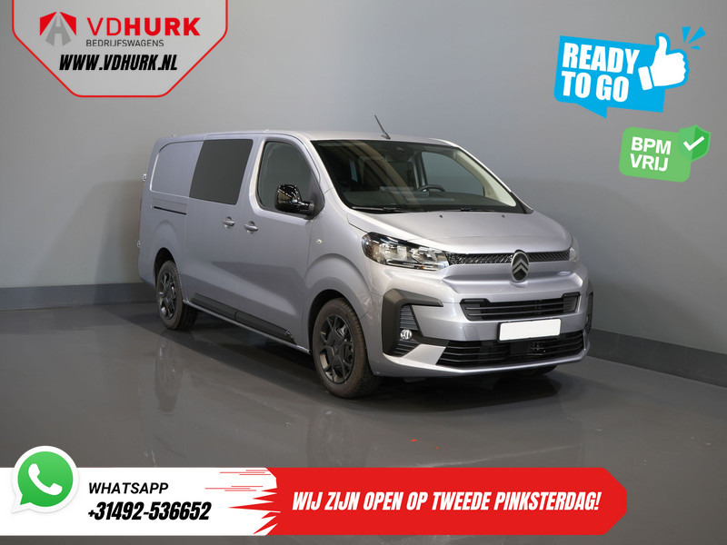Citroën Jumpy 2.0 HDI 180 pk Aut. L3 DC Dubbel Cabine BPM VRIJ! 6 Pers./ 2x Schuifdeur/ Carplay/ Navi/ Camera/ Cruise/ Airco - Küçük panelvan, Çift kabin kamyonet: fotoğraf 1 Citroën Jumpy 2.0 HDI 180 pk Aut. L3 DC Dubbel Cabine BPM VRIJ! 6 Pers./ 2x Schuifdeur/ Carplay/ Navi/ Camera/ Cruise/ Airco - Küçük panelvan, Çift kabin kamyonet: fotoğraf 1