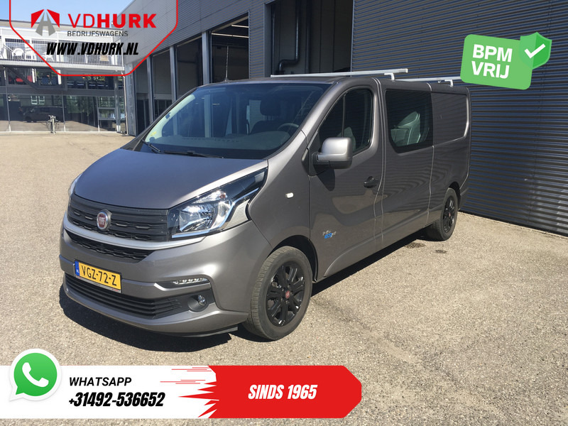 Küçük panelvan, Çift kabin kamyonet Fiat Talento 2.0 MJ 145pk L2 DC Dubbel Cabine BPM VRIJ! NL Auto/ Navi/ Camera/ Cruise/ LMV/ Trekhaak: fotoğraf 8