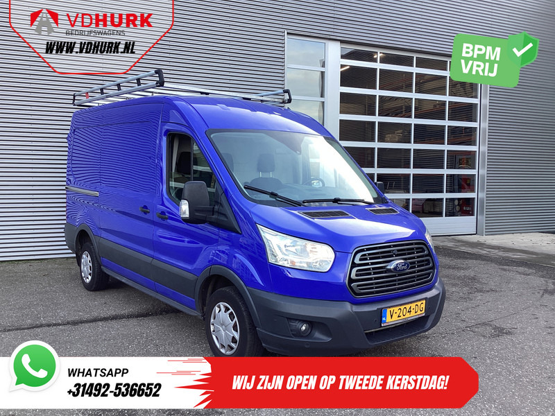 Ford Transit 2.0 TDCI 130 pk L2H2 Trend NL Auto/ 2xSchuifdeur/ Imperaal + Ladder/ Inrichting/ Cruise/ Camera/ Trekhaak/ PDC/ Airco - Küçük panelvan: fotoğraf 1 Ford Transit 2.0 TDCI 130 pk L2H2 Trend NL Auto/ 2xSchuifdeur/ Imperaal + Ladder/ Inrichting/ Cruise/ Camera/ Trekhaak/ PDC/ Airco - Küçük panelvan: fotoğraf 1