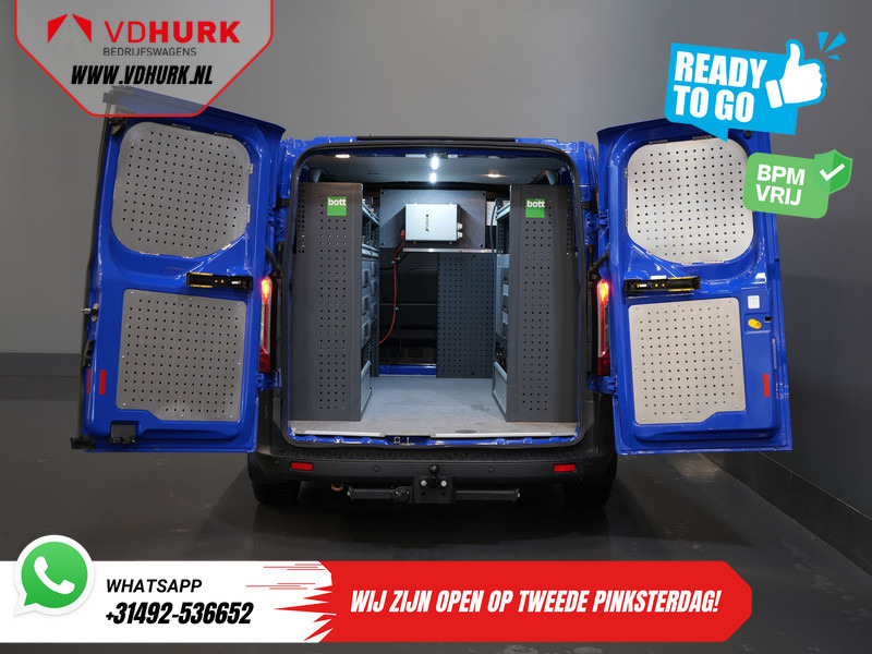 Ford Transit Custom 2.0 TDCI 130 pk Aut. BPM VRIJ! Ready2Go! BOTT Inrichting L+R/ Riem V.V/ Omvormer/ Gev.Stoel/ Stoelverw./ Cruise/ PDC/ Trekhaak/ - Küçük panelvan: fotoğraf 5 Ford Transit Custom 2.0 TDCI 130 pk Aut. BPM VRIJ! Ready2Go! BOTT Inrichting L+R/ Riem V.V/ Omvormer/ Gev.Stoel/ Stoelverw./ Cruise/ PDC/ Trekhaak/ - Küçük panelvan: fotoğraf 5