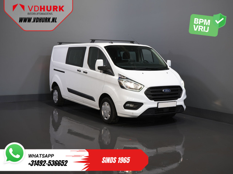 Ford Transit Custom 2.0 TDCI L2 Trend DC Dubbel Cabine BPM VRIJ! Stoelverw./ Carplay/ 2.7t Trekverm./ Navi/ PDC/ Cruise - Küçük panelvan, Çift kabin kamyonet: fotoğraf 1 Ford Transit Custom 2.0 TDCI L2 Trend DC Dubbel Cabine BPM VRIJ! Stoelverw./ Carplay/ 2.7t Trekverm./ Navi/ PDC/ Cruise - Küçük panelvan, Çift kabin kamyonet: fotoğraf 1