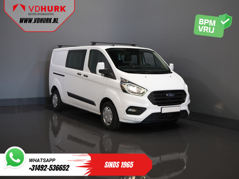 Ford Transit Custom 2.0 TDCI L2 Trend DC Dubbel Cabine BPM VRIJ! Stoelverw./ Carplay/ 2.7t Trekverm./ Navi/ PDC/ Cruise - Küçük panelvan, Çift kabin kamyonet: fotoğraf 1 Ford Transit Custom 2.0 TDCI L2 Trend DC Dubbel Cabine BPM VRIJ! Stoelverw./ Carplay/ 2.7t Trekverm./ Navi/ PDC/ Cruise - Küçük panelvan, Çift kabin kamyonet: fotoğraf 1
