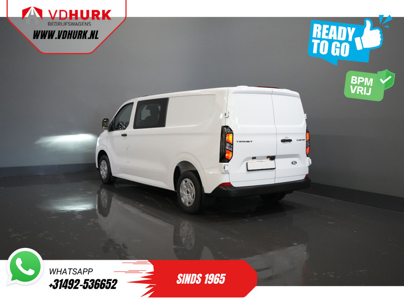Ford Transit Custom 320 2.0 TDCI 136 pk L2 BPM VRIJ! DC Dubbel Cabine/ 5 jaar/200.000 km Garantie/ Carplay/ Climate/ Camera/ PDC/ Cruise - Küçük panelvan, Çift kabin kamyonet: fotoğraf 2 Ford Transit Custom 320 2.0 TDCI 136 pk L2 BPM VRIJ! DC Dubbel Cabine/ 5 jaar/200.000 km Garantie/ Carplay/ Climate/ Camera/ PDC/ Cruise - Küçük panelvan, Çift kabin kamyonet: fotoğraf 2