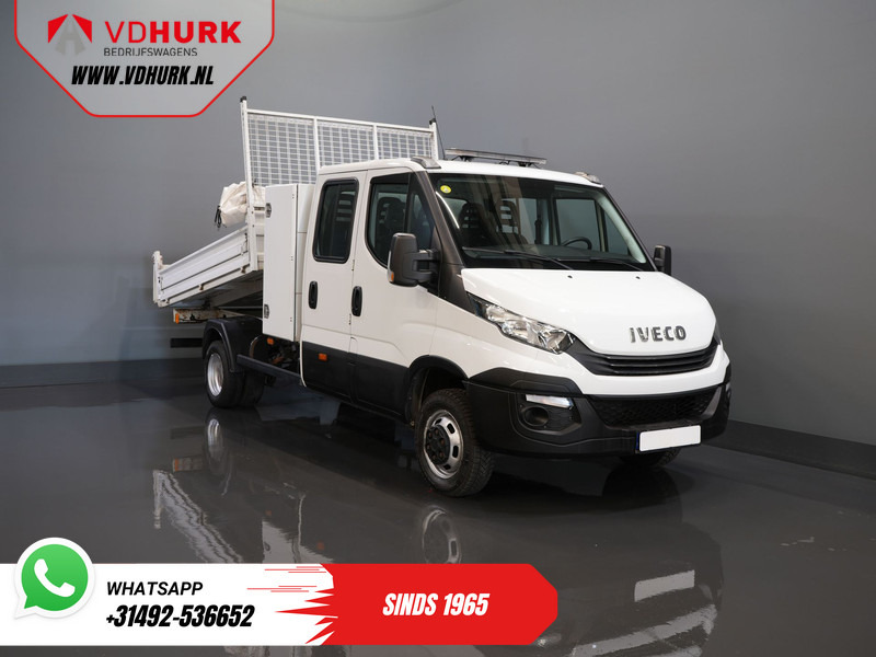 Iveco Daily 35C14D 2.3 140 pk Aut. ZF DC Dubbel Cabine 6Pers./ Kipper/ Pick Up/ Open Laadbak/ Kieper/ 3.5t Trekverm./ Dubbel Lucht/ Gev.Stoe - Damperli kamyonet, Çift kabin kamyonet: fotoğraf 1 Iveco Daily 35C14D 2.3 140 pk Aut. ZF DC Dubbel Cabine 6Pers./ Kipper/ Pick Up/ Open Laadbak/ Kieper/ 3.5t Trekverm./ Dubbel Lucht/ Gev.Stoe - Damperli kamyonet, Çift kabin kamyonet: fotoğraf 1
