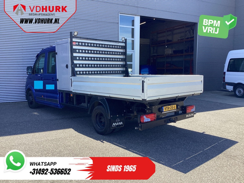 MAN TGE 50 2.0 180 pk DC Dubbel Cabine BPM VRIJ! Open Laadbak/ 7 Pers./ Dubbel Lucht/ Adapt. Cruise/ 3.5t Trekverm./ Tacho/ Gev.Stoel/ C - Açık kasa kamyonet, Çift kabin kamyonet: fotoğraf 2 MAN TGE 50 2.0 180 pk DC Dubbel Cabine BPM VRIJ! Open Laadbak/ 7 Pers./ Dubbel Lucht/ Adapt. Cruise/ 3.5t Trekverm./ Tacho/ Gev.Stoel/ C - Açık kasa kamyonet, Çift kabin kamyonet: fotoğraf 2