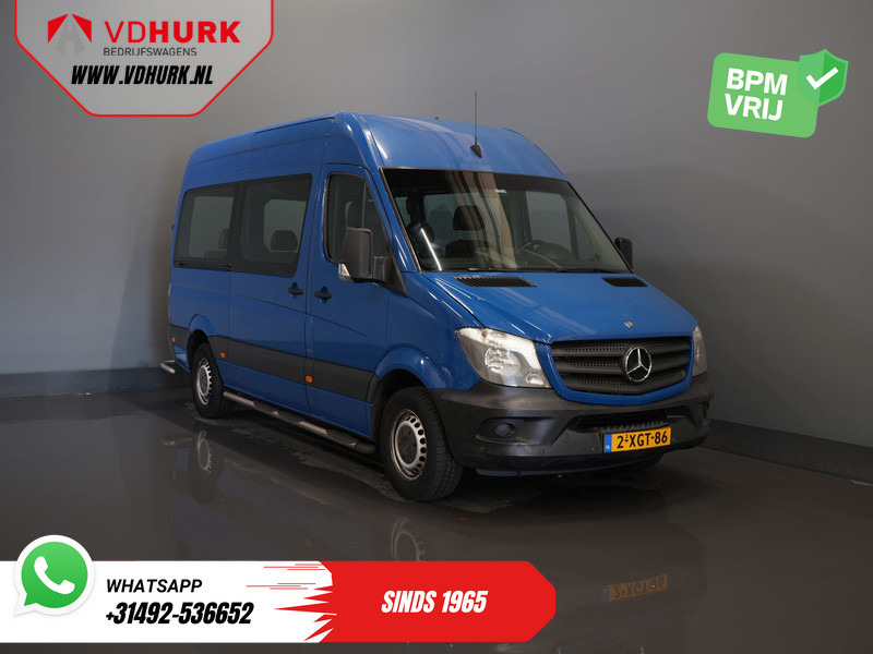 Mercedes-Benz Sprinter 213 2.2 CDI Aut. L2H2 9 Persoons EXPORT Incl. BTW&BPM €13.915,- Airco/ PDC/ Sidebars/ Rearbar - Minibüs, Minivan: fotoğraf 1 Mercedes-Benz Sprinter 213 2.2 CDI Aut. L2H2 9 Persoons EXPORT Incl. BTW&BPM €13.915,- Airco/ PDC/ Sidebars/ Rearbar - Minibüs, Minivan: fotoğraf 1