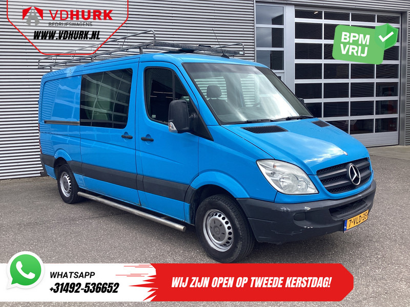 Mercedes-Benz Sprinter 313 2.2 CDI Aut. L2 DC Dubbel Cabine EXPORT ONLY Airco/ 2.8t Trekverm./ Imperiaal & Trap/ 7 Pers. - Panelvan, Çift kabin kamyonet: fotoğraf 1 Mercedes-Benz Sprinter 313 2.2 CDI Aut. L2 DC Dubbel Cabine EXPORT ONLY Airco/ 2.8t Trekverm./ Imperiaal & Trap/ 7 Pers. - Panelvan, Çift kabin kamyonet: fotoğraf 1
