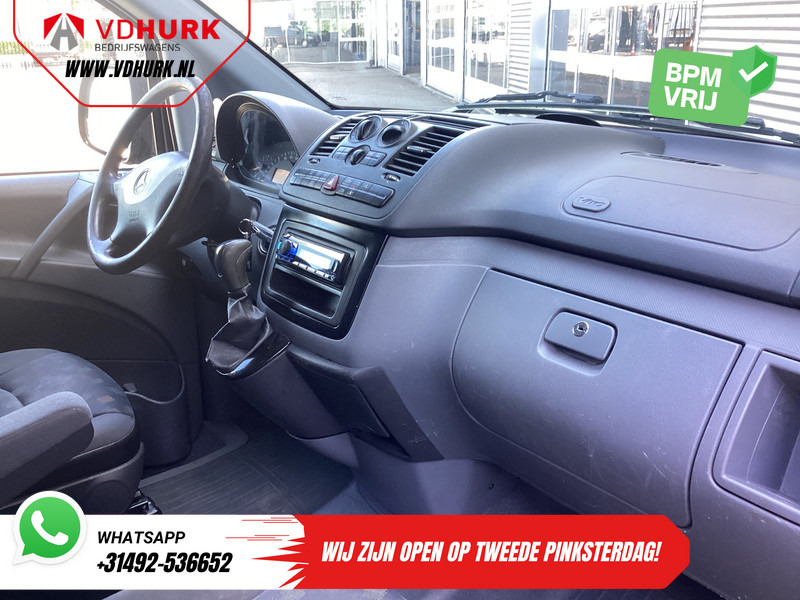 Mercedes-Benz Vito 111 CDI Aut. L3 EXPORT ONLY NL Auto/ APK 01-2026/ Airco/ PDC V+A/ LMV - Küçük panelvan: fotoğraf 3 Mercedes-Benz Vito 111 CDI Aut. L3 EXPORT ONLY NL Auto/ APK 01-2026/ Airco/ PDC V+A/ LMV - Küçük panelvan: fotoğraf 3
