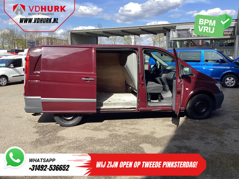 Mercedes-Benz Vito 113 CDI L2 EXPORT ONLY APK 2-2026/ PDC/ Cruise/ Trekhaak/ Airco - Küçük panelvan: fotoğraf 5 Mercedes-Benz Vito 113 CDI L2 EXPORT ONLY APK 2-2026/ PDC/ Cruise/ Trekhaak/ Airco - Küçük panelvan: fotoğraf 5