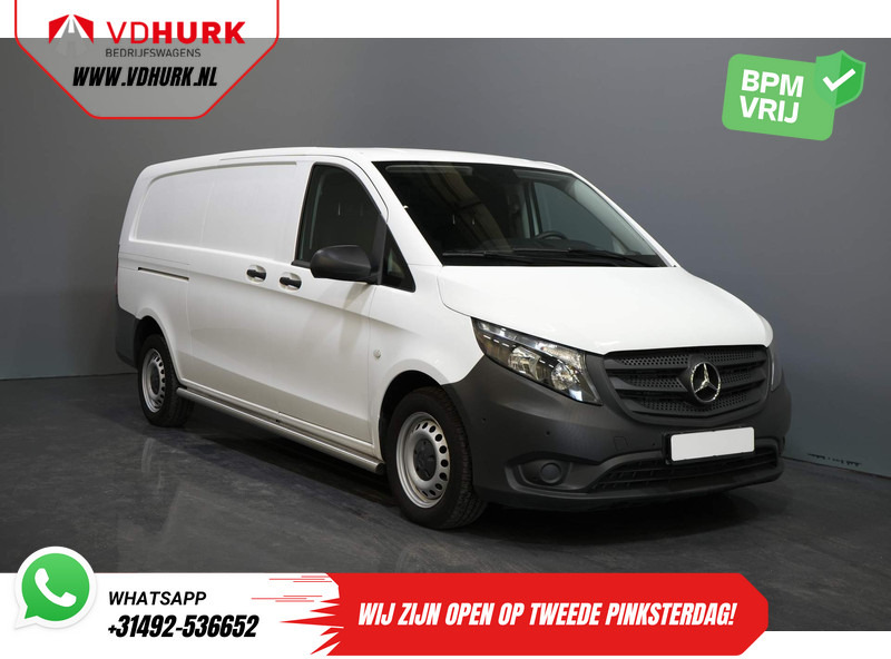Mercedes-Benz Vito 114 CDI Aut. L3 XL RWD BPM VRIJ! Cruise/ PDC/ Airco/ Sidebars - Panelvan: fotoğraf 1 Mercedes-Benz Vito 114 CDI Aut. L3 XL RWD BPM VRIJ! Cruise/ PDC/ Airco/ Sidebars - Panelvan: fotoğraf 1