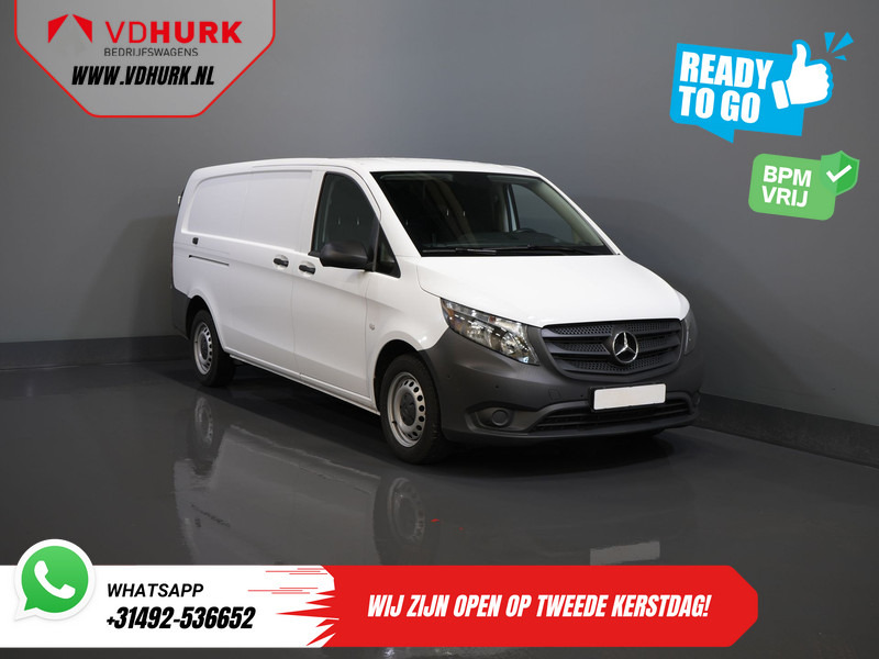 Mercedes-Benz Vito 116 CDI Aut. L3 XL BPM VRIJ! Carplay/ Stoelverw./ 270gr deuren/ Cruise/ Airco/ Navi/ Camera/ PDC - Panelvan: fotoğraf 1 Mercedes-Benz Vito 116 CDI Aut. L3 XL BPM VRIJ! Carplay/ Stoelverw./ 270gr deuren/ Cruise/ Airco/ Navi/ Camera/ PDC - Panelvan: fotoğraf 1