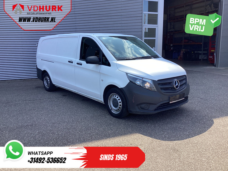 Mercedes-Benz Vito 116 CDI L3 XL EXPORT ONLY 2xSchuifdeur/ Standkachel/ Stoelverw./ Cruise/ Airco/ Trekhaak - Panelvan: fotoğraf 1 Mercedes-Benz Vito 116 CDI L3 XL EXPORT ONLY 2xSchuifdeur/ Standkachel/ Stoelverw./ Cruise/ Airco/ Trekhaak - Panelvan: fotoğraf 1