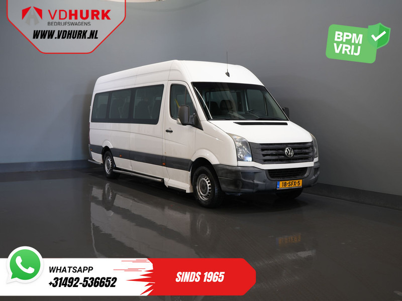 Volkswagen Crafter 35 2.0 TDI L3H2 EXPORT ONLY! €9.559 incl BTW/BPM Rolstoellift/ 9 Pers/ 9P/ Sidebars/ Rearbar/ Airco - Minibüs, Minivan: fotoğraf 1 Volkswagen Crafter 35 2.0 TDI L3H2 EXPORT ONLY! €9.559 incl BTW/BPM Rolstoellift/ 9 Pers/ 9P/ Sidebars/ Rearbar/ Airco - Minibüs, Minivan: fotoğraf 1