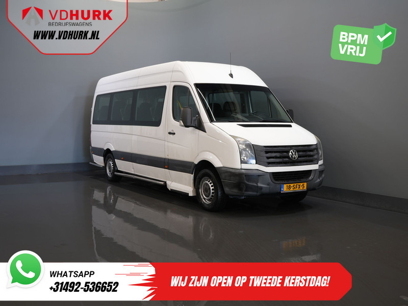 Volkswagen Crafter 35 2.0 TDI L3H2 EXPORT ONLY! €9.559 incl BTW/BPM Rolstoellift/ 9 Pers/ 9P/ Sidebars/ Rearbar/ Airco - Minibüs, Minivan: fotoğraf 1 Volkswagen Crafter 35 2.0 TDI L3H2 EXPORT ONLY! €9.559 incl BTW/BPM Rolstoellift/ 9 Pers/ 9P/ Sidebars/ Rearbar/ Airco - Minibüs, Minivan: fotoğraf 1