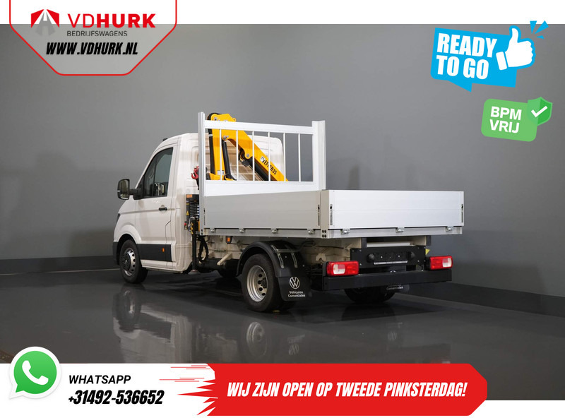 Volkswagen Crafter 50 165 pk Effer 352S Kraan/ Crane/ Kran/ Autokran/ PTO/ Open laadbak/ Dubbel Lucht - Açık kasa kamyonet: fotoğraf 3 Volkswagen Crafter 50 165 pk Effer 352S Kraan/ Crane/ Kran/ Autokran/ PTO/ Open laadbak/ Dubbel Lucht - Açık kasa kamyonet: fotoğraf 3