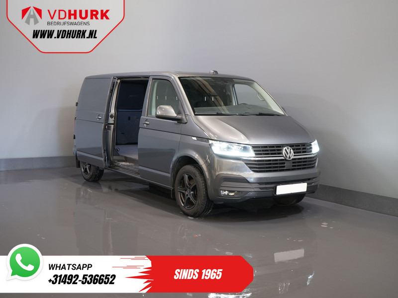 Panelvan Volkswagen Transporter T6.1 2.0 TDI 150 pk DSG Aut. L2 BPM VRIJ! LED/ Adapt.Cruise/ Standkachel/ Stoelverw./ Carplay/ Camera/ PDC/ LMV/ Trekhaak/ Airco: fotoğraf 9