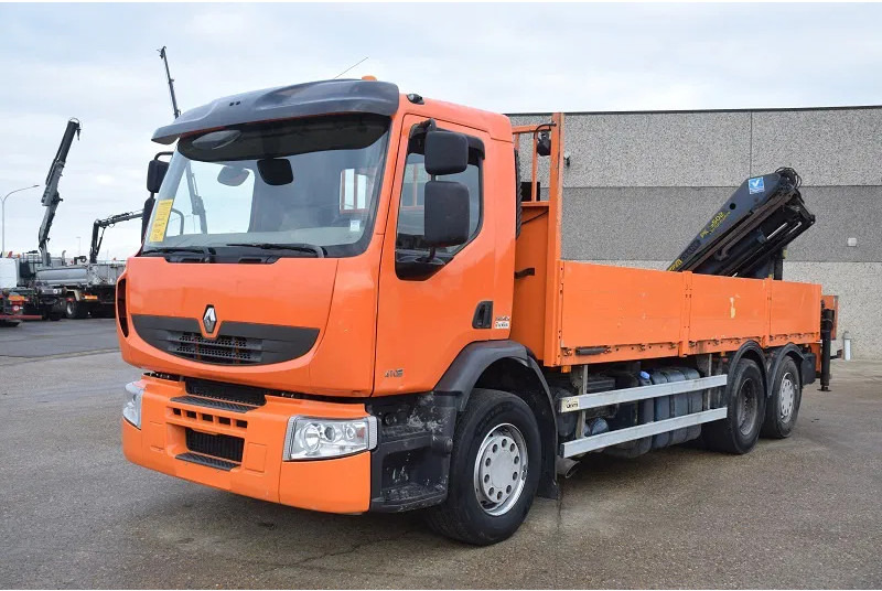 Renault Premium 410 - Sal/ Açık kasa kamyon, Vinçli kamyon: fotoğraf 2 Renault Premium 410 - Sal/ Açık kasa kamyon, Vinçli kamyon: fotoğraf 2