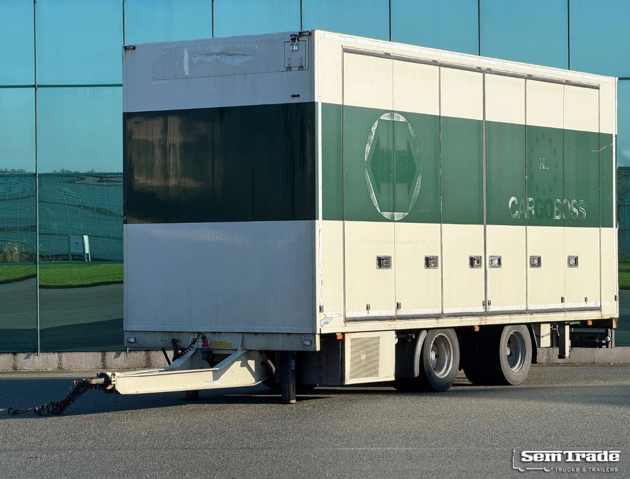 Burg VAN Beurden Isolated BOX Side Doors TRS Cooling Hydrarolls Holland-Trailer - Refrijeratör römork: fotoğraf 1 Burg VAN Beurden Isolated BOX Side Doors TRS Cooling Hydrarolls Holland-Trailer - Refrijeratör römork: fotoğraf 1