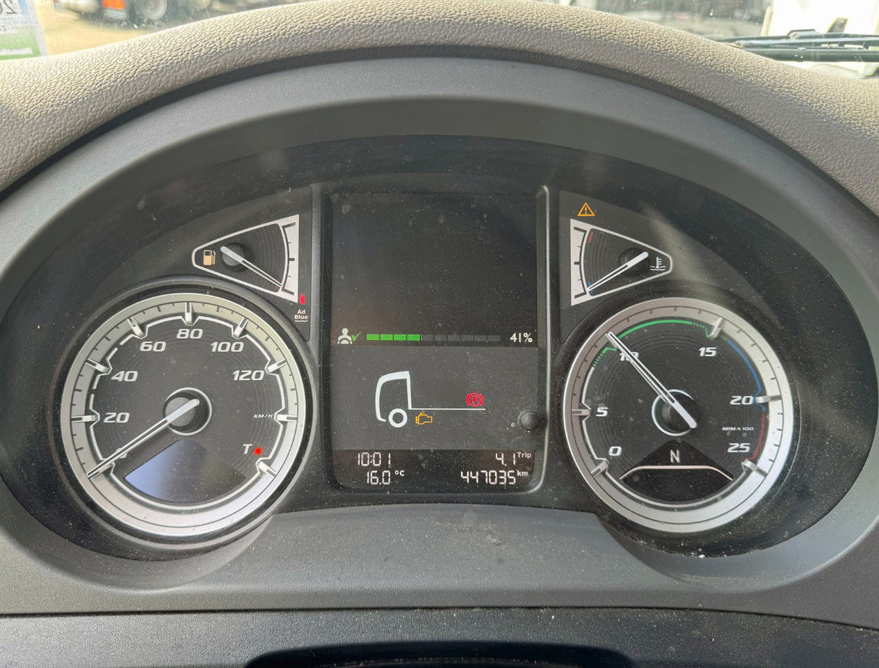 Çekici DAF CF 450 FTP Space CAB Only 447.500 KM 2x Tanks TOP Condition Belgium Truck: fotoğraf 12