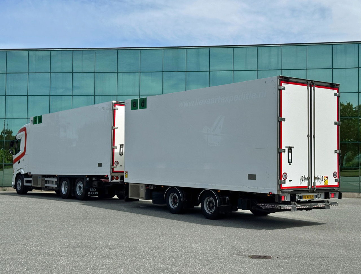 DAF XF 480 FAR Frigo Combi 50 CC 2x Lift Carrier TRS Iceland TOP Condition NL Combi - Refrijeratör kamyon: fotoğraf 3 DAF XF 480 FAR Frigo Combi 50 CC 2x Lift Carrier TRS Iceland TOP Condition NL Combi - Refrijeratör kamyon: fotoğraf 3