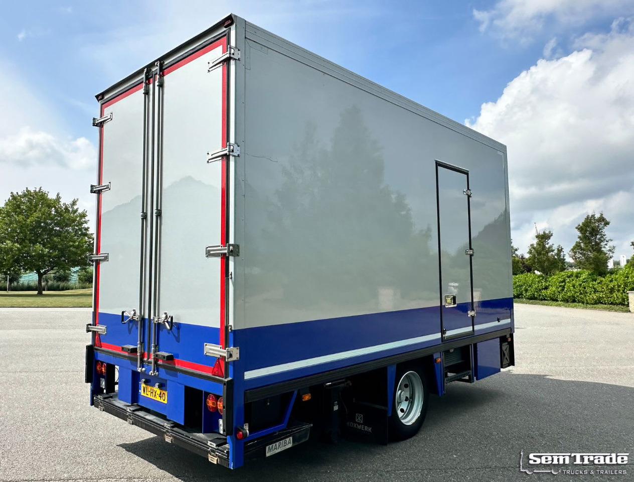 Floor Flma-10 Carrier Cooling 2X Side Door Tail Lift Disc Brakes Holland-Trailer - Refrijeratör römork: fotoğraf 5 Floor Flma-10 Carrier Cooling 2X Side Door Tail Lift Disc Brakes Holland-Trailer - Refrijeratör römork: fotoğraf 5