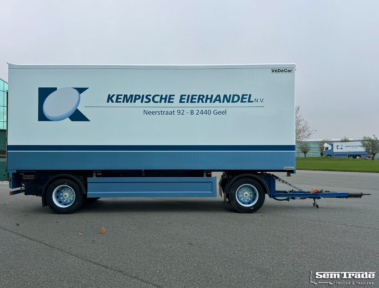 Groenewegen DRA-10-10-2 VéDéCar Isolated BOX BPW Axles Disc Brakes Tail Lift NEW Condition - Kapalı karoser römork: fotoğraf 5 Groenewegen DRA-10-10-2 VéDéCar Isolated BOX BPW Axles Disc Brakes Tail Lift NEW Condition - Kapalı karoser römork: fotoğraf 5