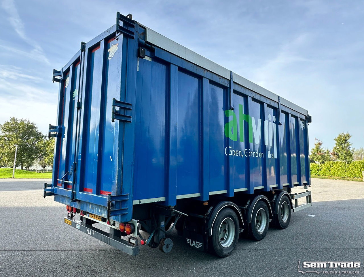 LAG M-3-24 + Piet Ruizeveld DS Lift Axle 72.000 KM Super Condition - Damperli traktör römorku: fotoğraf 5 LAG M-3-24 + Piet Ruizeveld DS Lift Axle 72.000 KM Super Condition - Damperli traktör römorku: fotoğraf 5