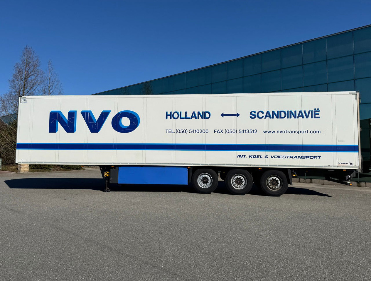 Schmitz Cargobull SCBS3B Carrier Vector SAF Axles Disc Brakes APK - TUV 02-2026 265 CM High Flowerwide 2 Pieces IN Stock - Frigorifik dorse: fotoğraf 2 Schmitz Cargobull SCBS3B Carrier Vector SAF Axles Disc Brakes APK - TUV 02-2026 265 CM High Flowerwide 2 Pieces IN Stock - Frigorifik dorse: fotoğraf 2