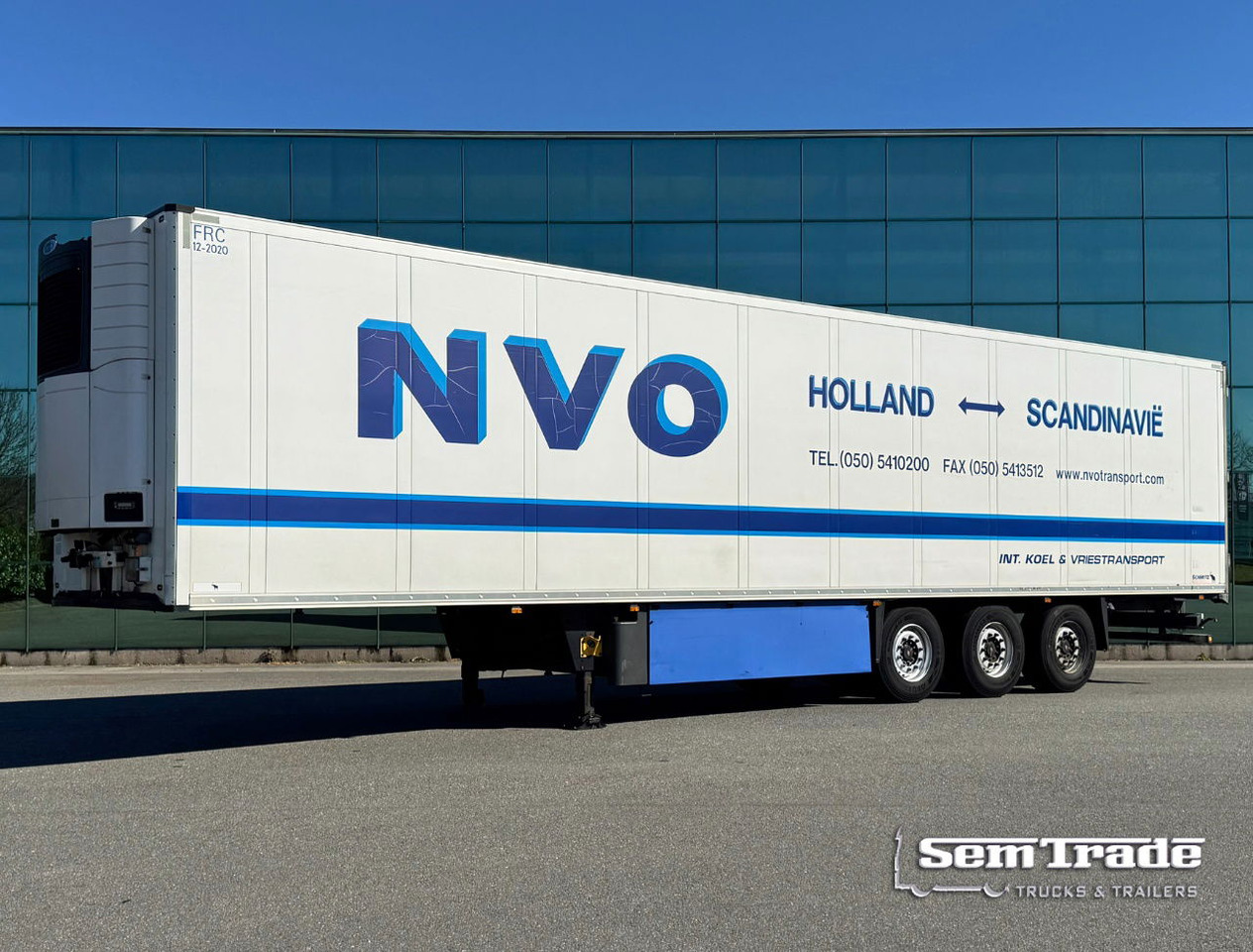 Schmitz Cargobull SCBS3B Carrier Vector SAF Axles Disc Brakes APK - TUV 02-2026 265 CM High Flowerwide 2 Pieces IN Stock - Frigorifik dorse: fotoğraf 1 Schmitz Cargobull SCBS3B Carrier Vector SAF Axles Disc Brakes APK - TUV 02-2026 265 CM High Flowerwide 2 Pieces IN Stock - Frigorifik dorse: fotoğraf 1