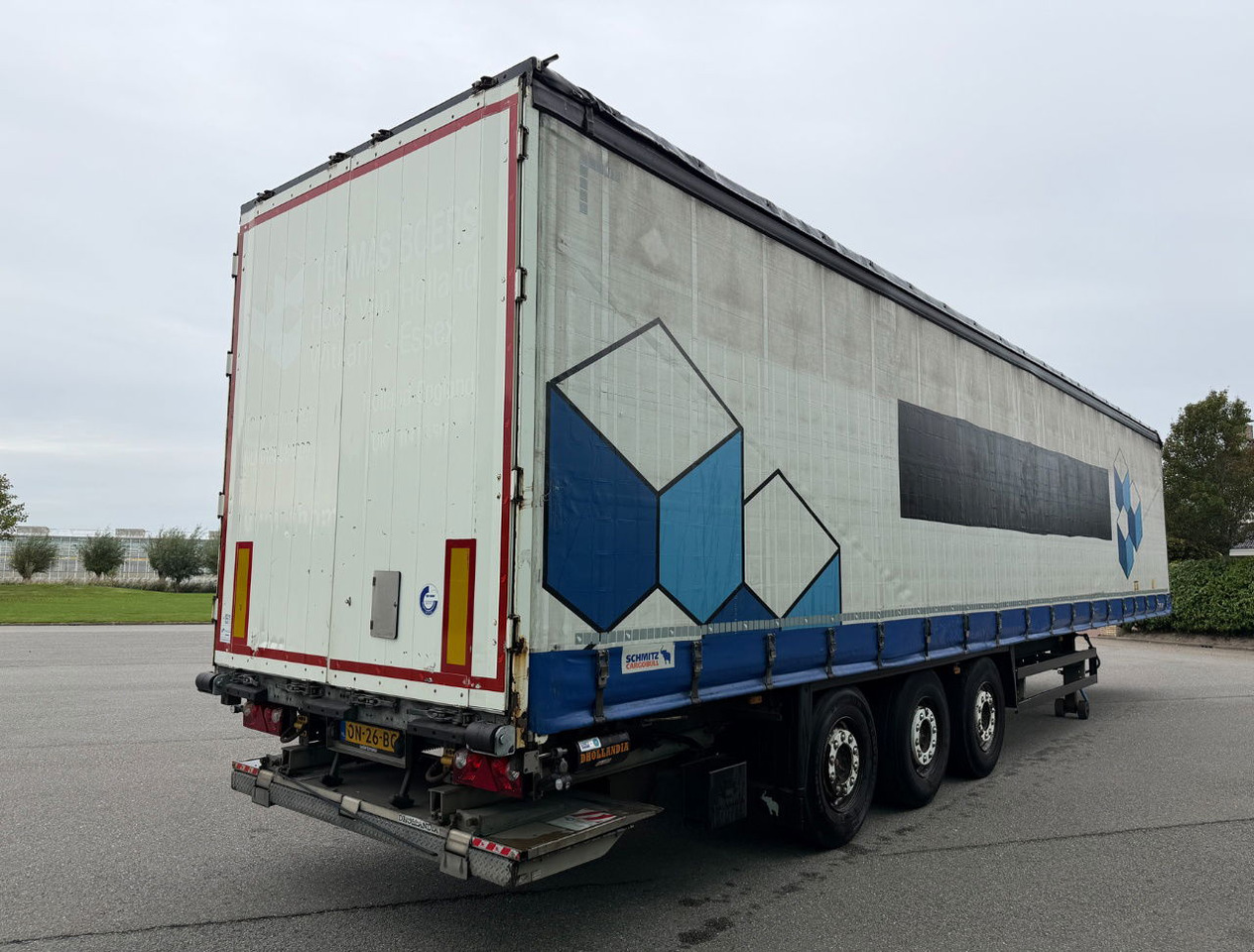 Schmitz Cargobull SCBS3T Disc Brakes Galvanised Chassis 2.000 KG Lift NL Trailer - Tenteli dorse: fotoğraf 4 Schmitz Cargobull SCBS3T Disc Brakes Galvanised Chassis 2.000 KG Lift NL Trailer - Tenteli dorse: fotoğraf 4