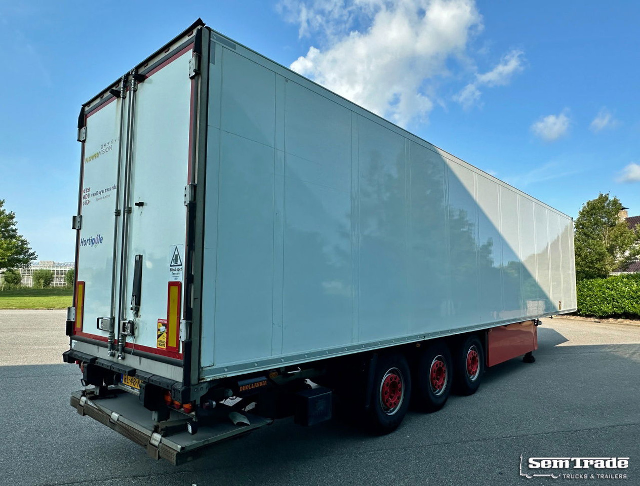 Schmitz Cargobull SKO24 Carrier Vector 1850 2X Lift Axle Flowerwide 270 CM High Holland Trailer - Frigorifik dorse: fotoğraf 5 Schmitz Cargobull SKO24 Carrier Vector 1850 2X Lift Axle Flowerwide 270 CM High Holland Trailer - Frigorifik dorse: fotoğraf 5