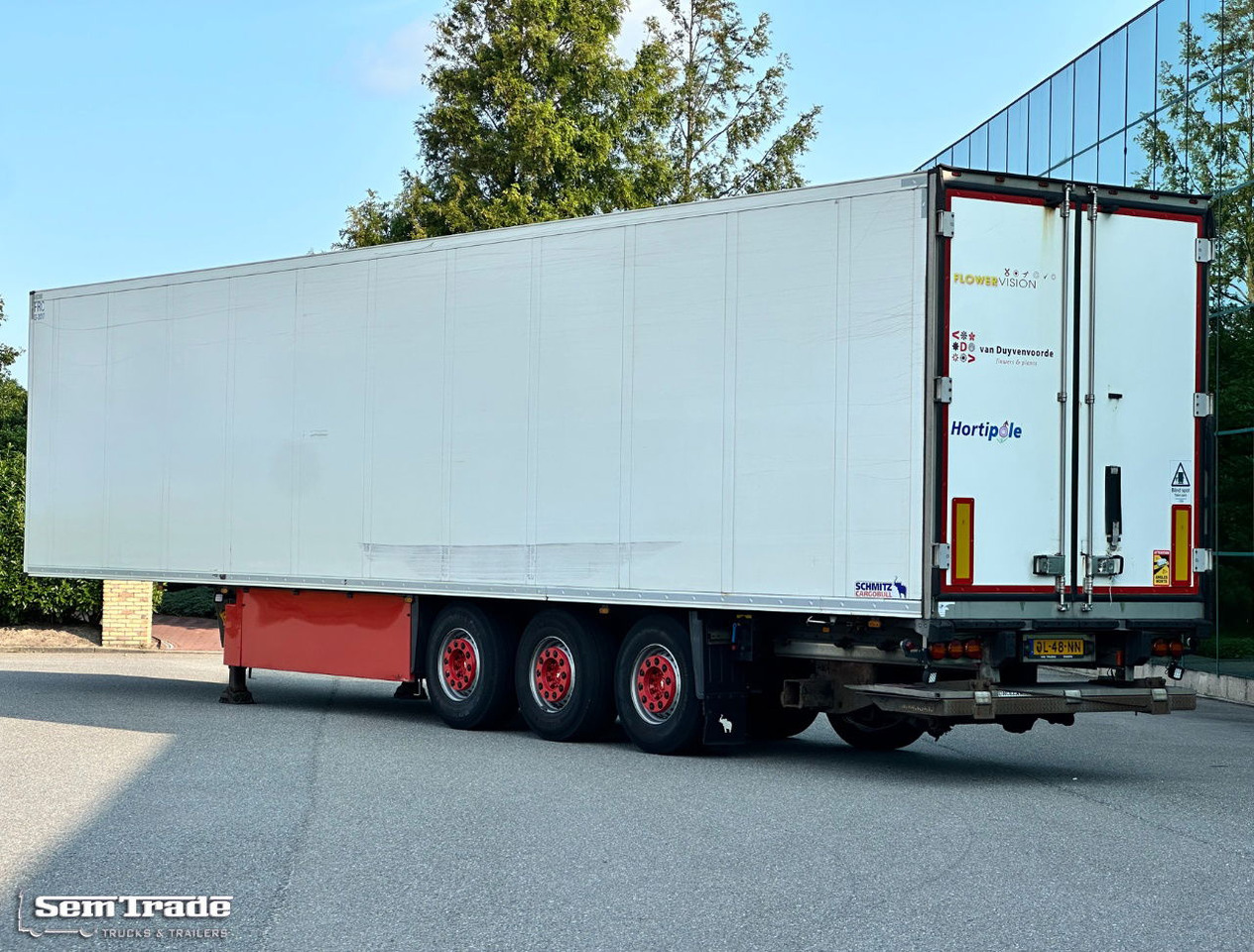 Schmitz Cargobull SKO24 Carrier Vector 1850 2X Lift Axle Flowerwide 270 CM High Holland Trailer - Frigorifik dorse: fotoğraf 3 Schmitz Cargobull SKO24 Carrier Vector 1850 2X Lift Axle Flowerwide 270 CM High Holland Trailer - Frigorifik dorse: fotoğraf 3