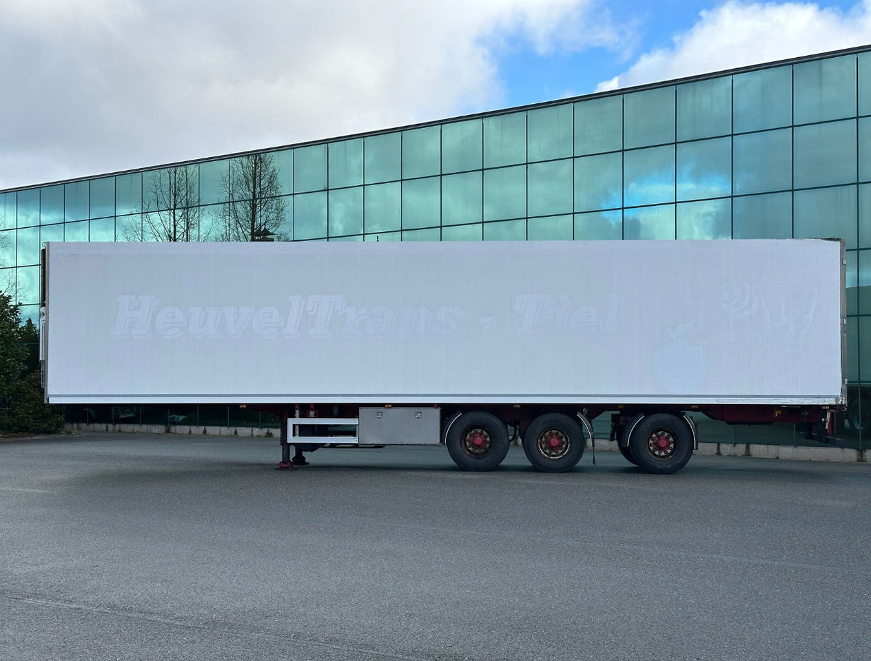Van Eck 3 AS Koel Vries Carrier Vector 1800 Zeer Mooi Chassis Stuuras Tridec - Frigorifik dorse: fotoğraf 2 Van Eck 3 AS Koel Vries Carrier Vector 1800 Zeer Mooi Chassis Stuuras Tridec - Frigorifik dorse: fotoğraf 2