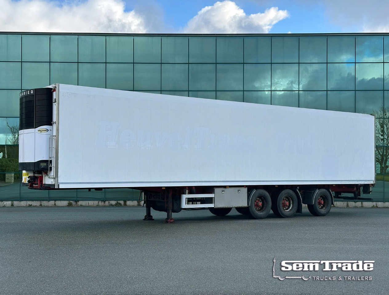 Van Eck 3 AS Koel Vries Carrier Vector 1800 Zeer Mooi Chassis Stuuras Tridec - Frigorifik dorse: fotoğraf 1 Van Eck 3 AS Koel Vries Carrier Vector 1800 Zeer Mooi Chassis Stuuras Tridec - Frigorifik dorse: fotoğraf 1