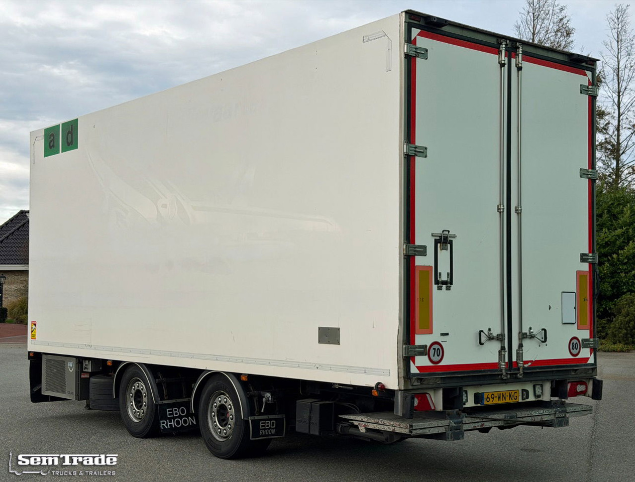 Van Weel VW 18000 VW EBO Isolated BOX TRS Cooling Tail Lift NL-Trailer - Izotermik römork: fotoğraf 3 Van Weel VW 18000 VW EBO Isolated BOX TRS Cooling Tail Lift NL-Trailer - Izotermik römork: fotoğraf 3