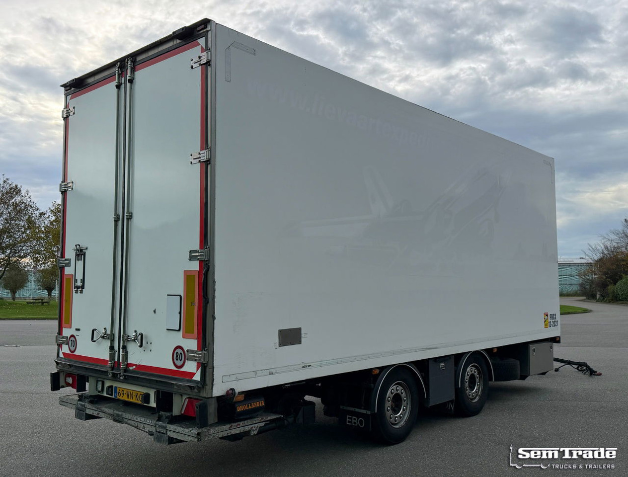 Van Weel VW 18000 VW EBO Isolated BOX TRS Cooling Tail Lift NL-Trailer - Izotermik römork: fotoğraf 4 Van Weel VW 18000 VW EBO Isolated BOX TRS Cooling Tail Lift NL-Trailer - Izotermik römork: fotoğraf 4